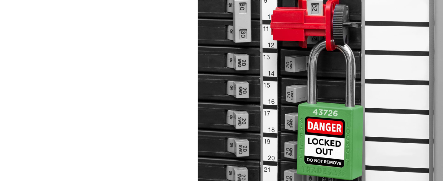 highly secured keyed different padlock with hasp and loto lock