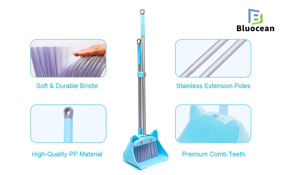 Mini Broom and Dustpan Set for Kids