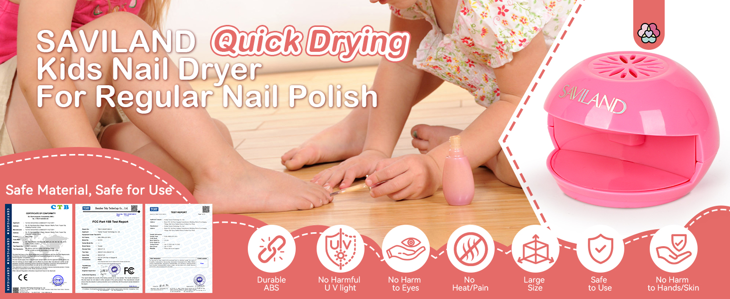 Nail Dryer for Regular Polish