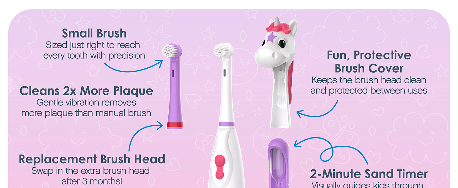 brusheez kids toothbrush soft bristle kid safe beginners