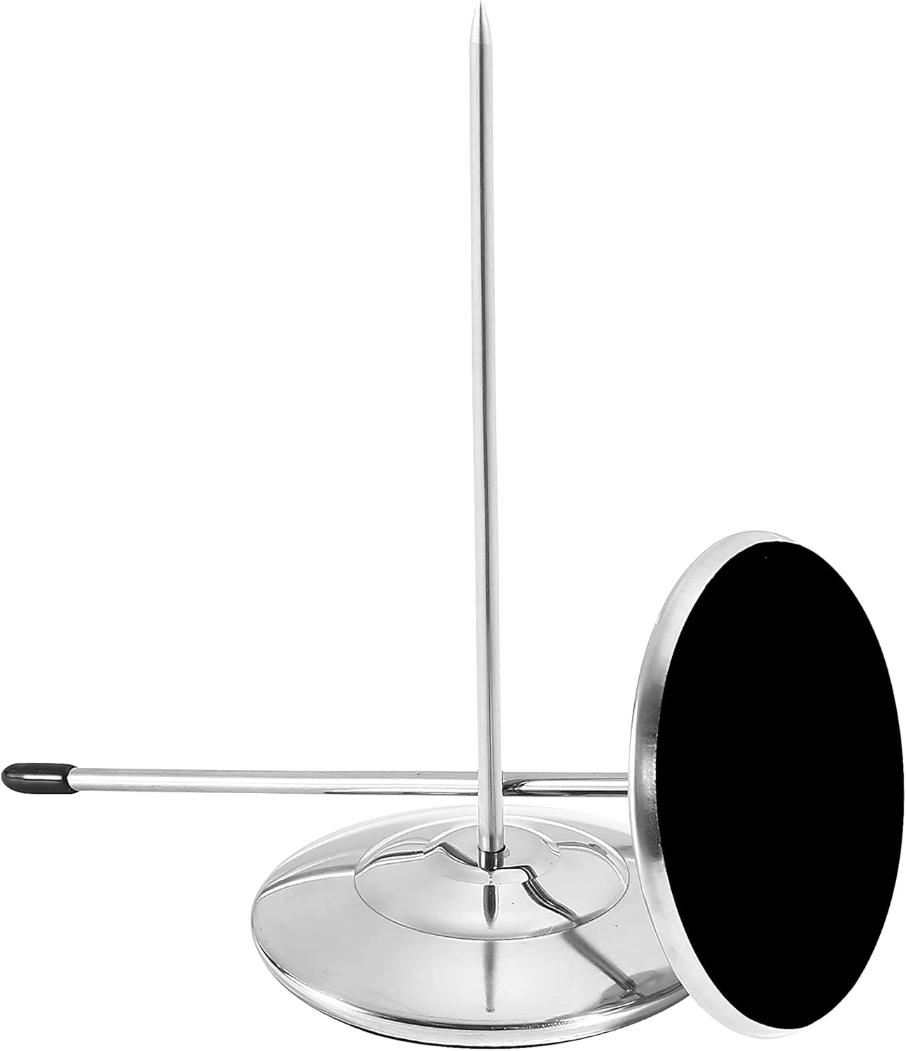 2PCS Bill Fork, Receipt Holder Spike, Stainless Steel Silver Restaurant Receipt Holder, Paper Memo Holder Check Spindle eBaydiy Tools