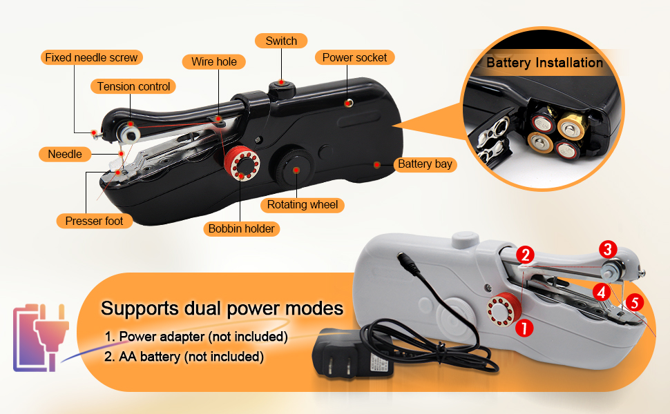 Supports dual power modes