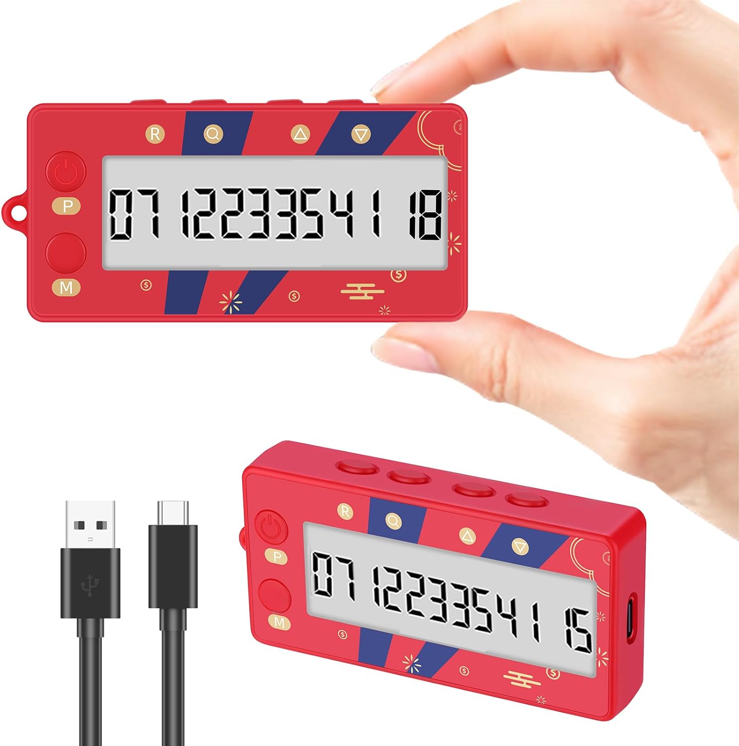 AI Lottery Machine, Smart Number Generator, Random Picker, Powerball Quick Pick, Electronic Lottery Assistant, Rechargeable Number selector, Intelligent Number Generator,ai Lottery Number Picker eBaydiy Tools