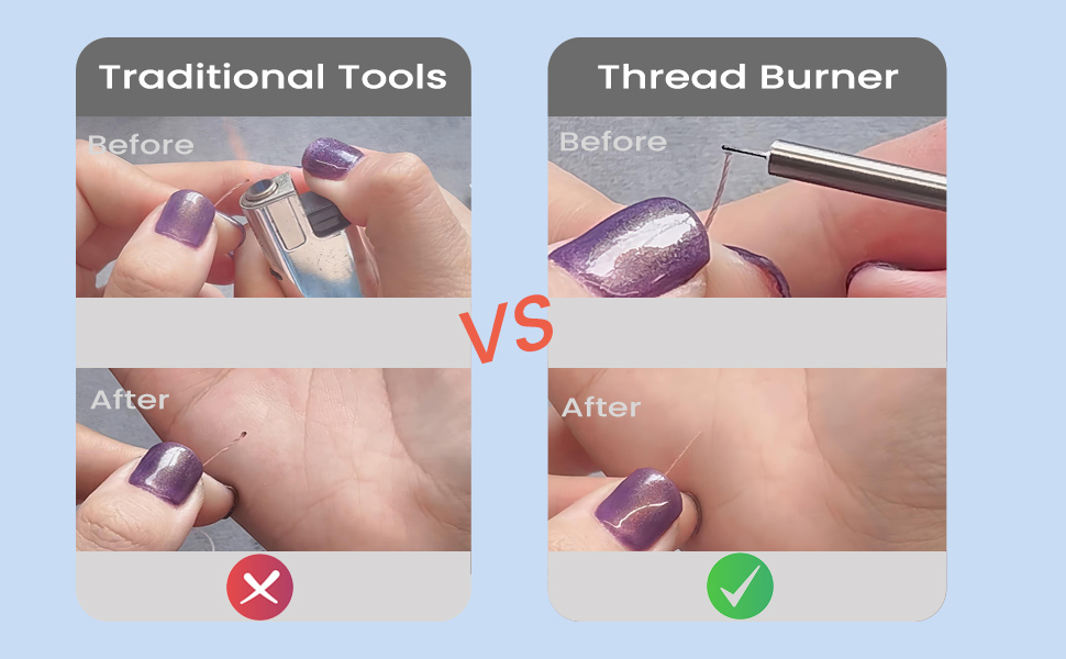 thread burner tool