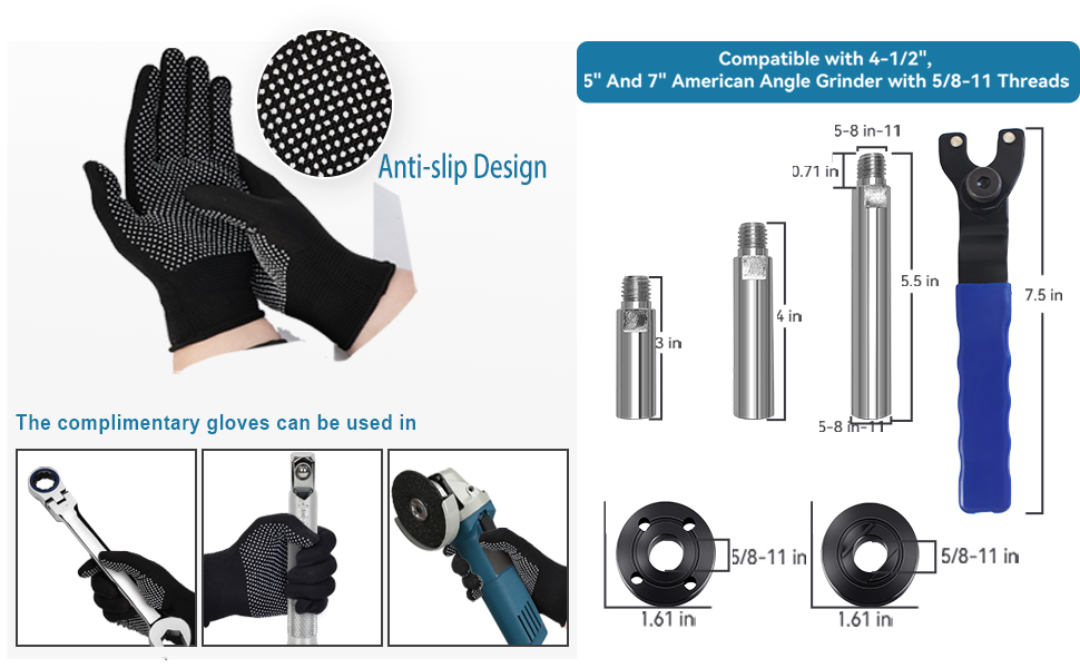 Angle Grinder Extension Rod