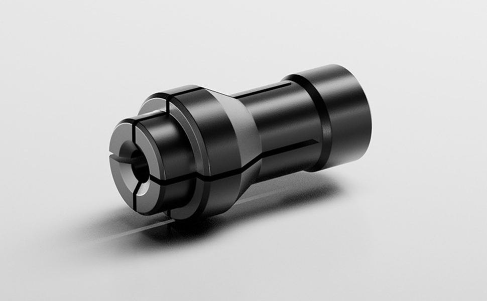 Straight Grinder Adapter - 2Pieces Converter for M10 * 1.5 Thread, Compatible with 3mm/6mm