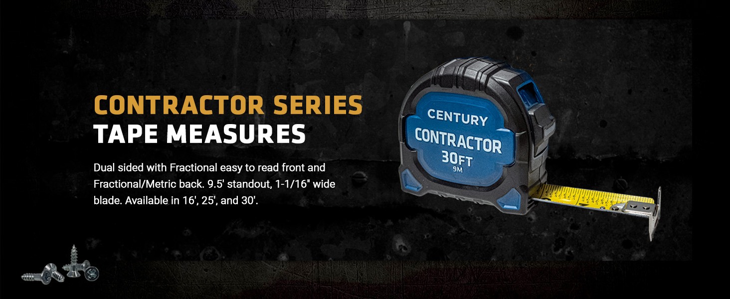 contractor series tape measures