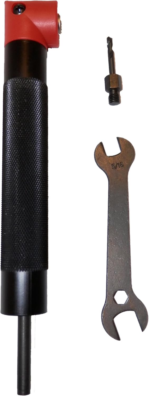 Tool Gift Right Angle Drill Attachment Gift Tool Kit Tight Fit Aircraft Style 90 Degree Adapter Power Drill Attachment Accessory 00100