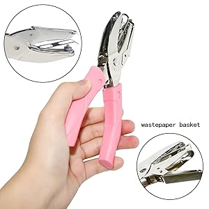 Handheld Hole Paper Punch Puncher