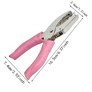 Handheld Hole Paper Punch Puncher