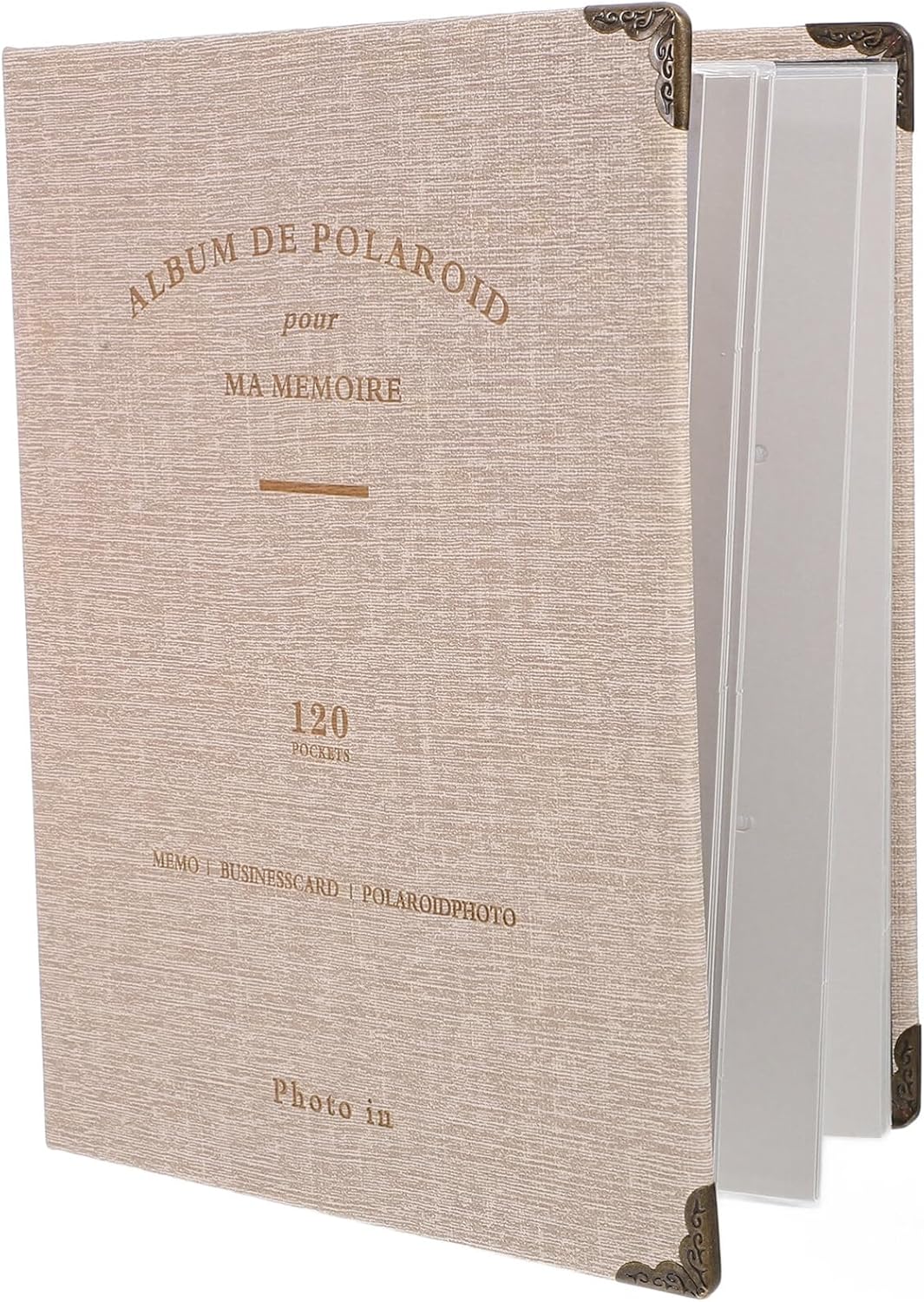 Ticket Album Organizer for Movie and Concert Ticket Storage with Portable Loose-Leaf Design Receipt and Card Holder 8.50X6.53X1.18In for Travel and Collection eBaydiy Tools