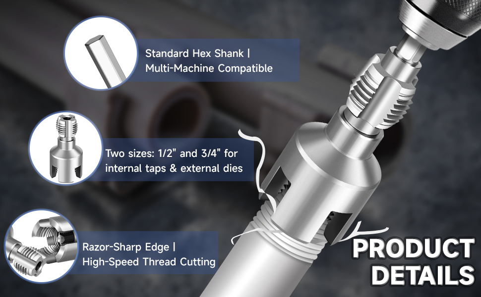 ACFAN Pipe Threading Tool