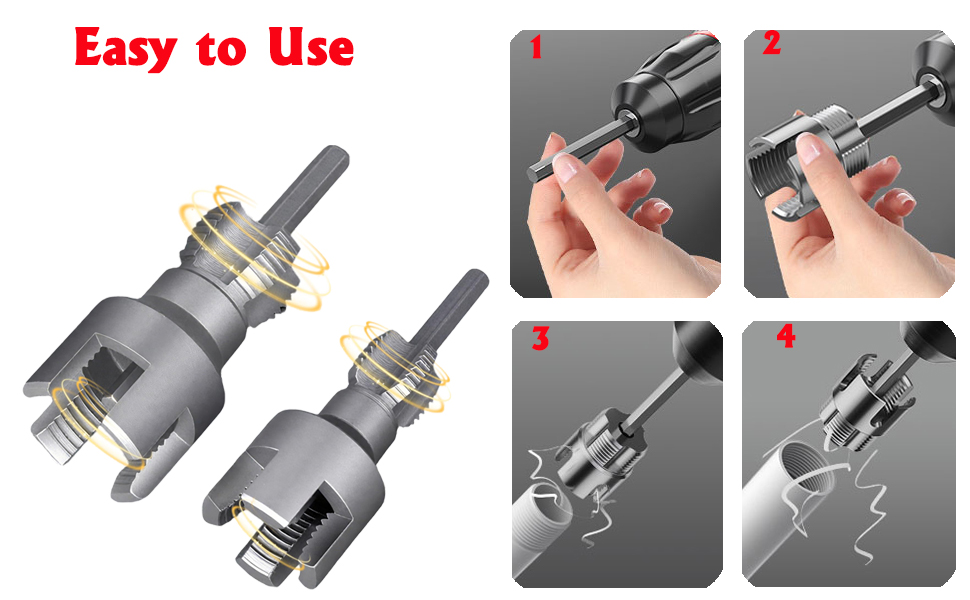 Internal &amp;amp; External Threading Tool for PVC, PPR, MPP Pipes