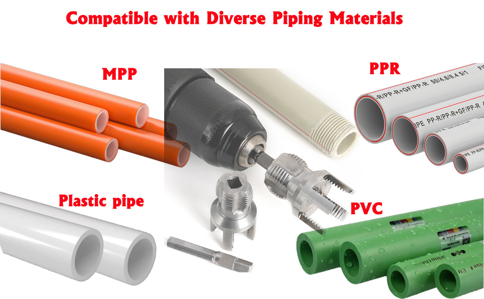 Internal &amp;amp; External Threading Tool for PVC, PPR, MPP Pipes