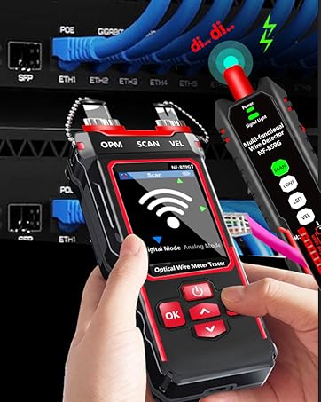 Telephone Line Fault Tracker CAT5 CAT6 CAT3 RJ45 RJ11 RJ12 Continuity Test