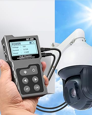 POE/NCV/RJ11 RJ45/CAT5 CAT6 Cable Toner Ethernet Tester