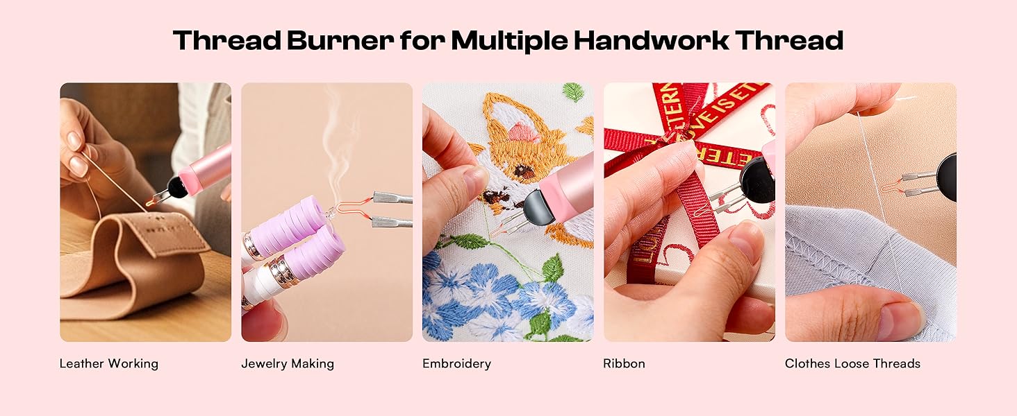Thread Burner for Multiple Handwork Thread