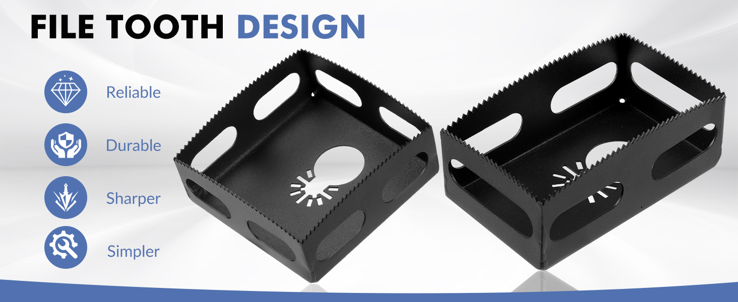 Square Slot Cutter for Outlet Boxes