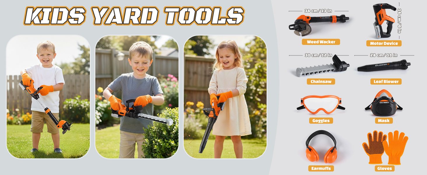 Kids yard tools