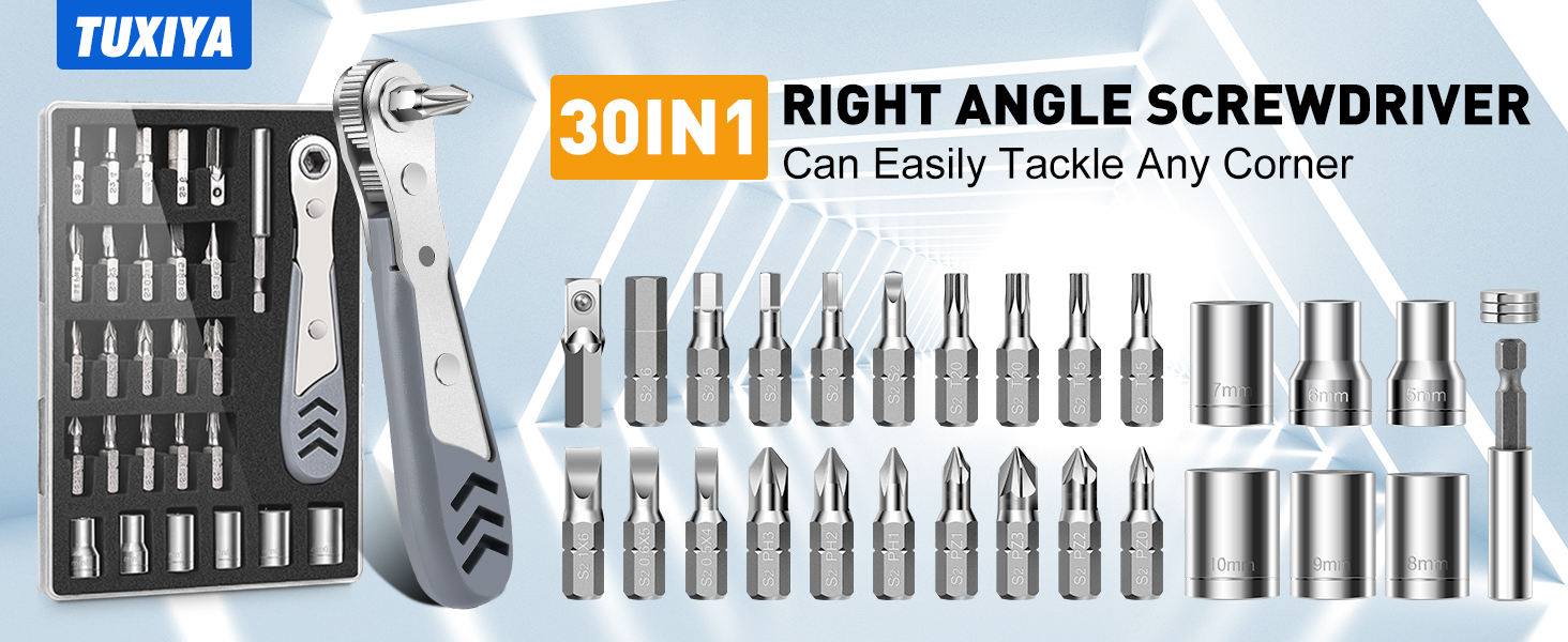 right angle screwdriver