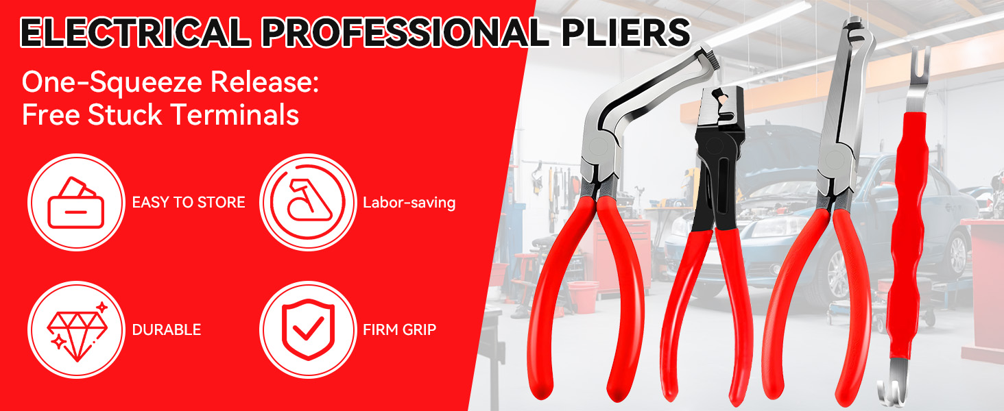 electrical disconnect pliers set