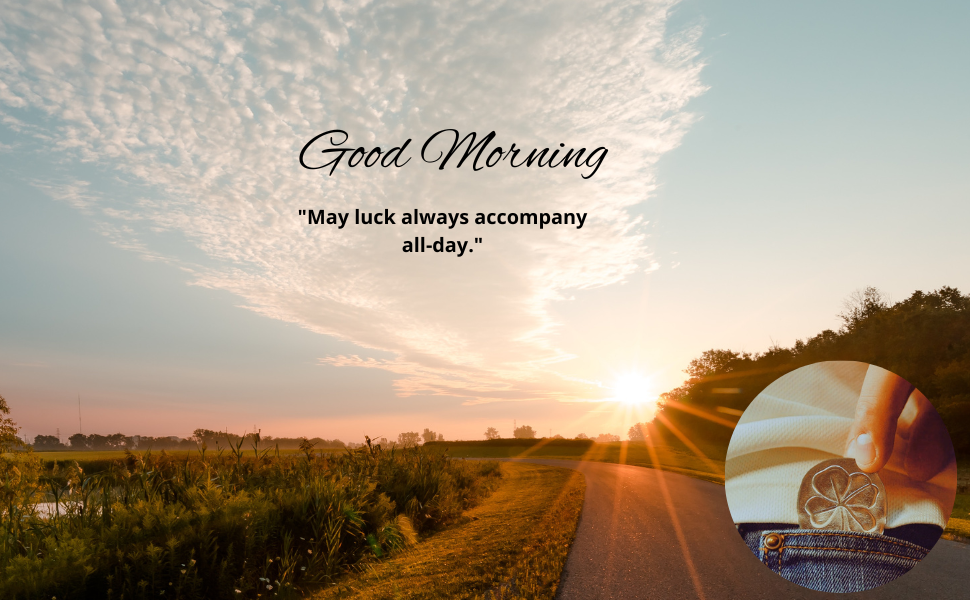 clover, sunshine, good morning, good luck