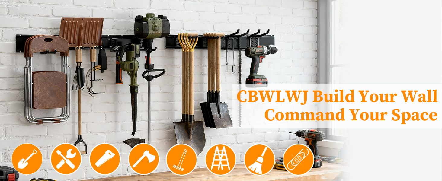 tool racks for garage walls