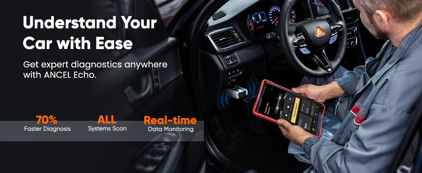 ancel echo obd2 scanner bluetooth