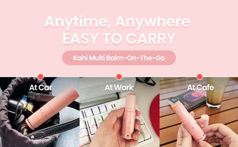 Anytime anywhere easy to carry