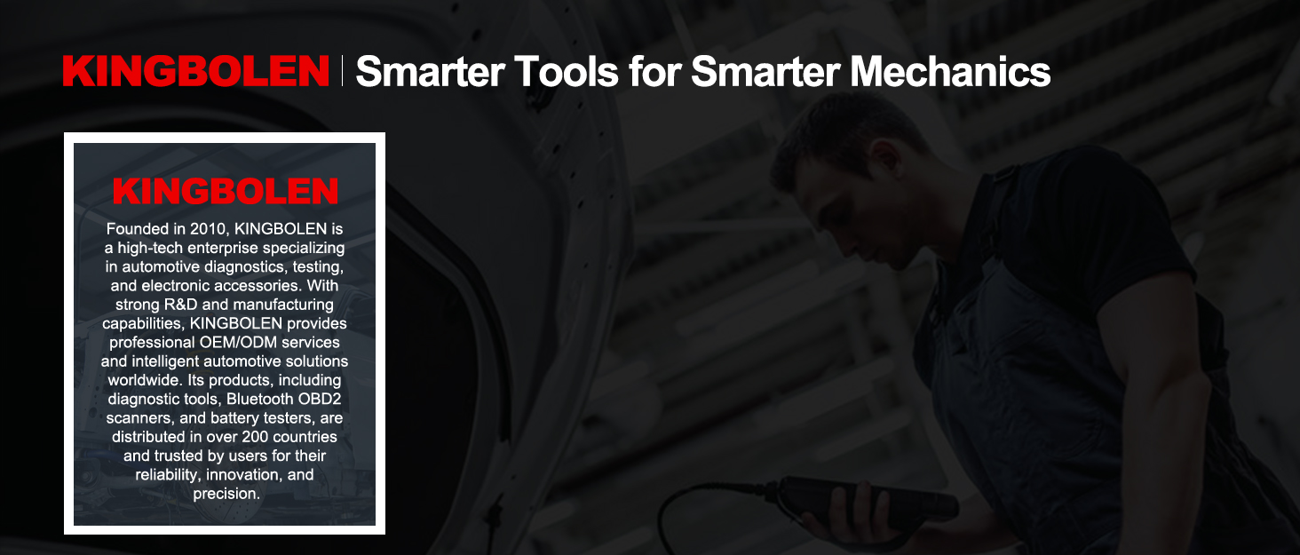KINGBOLEN S608 OBD2 SCANNER