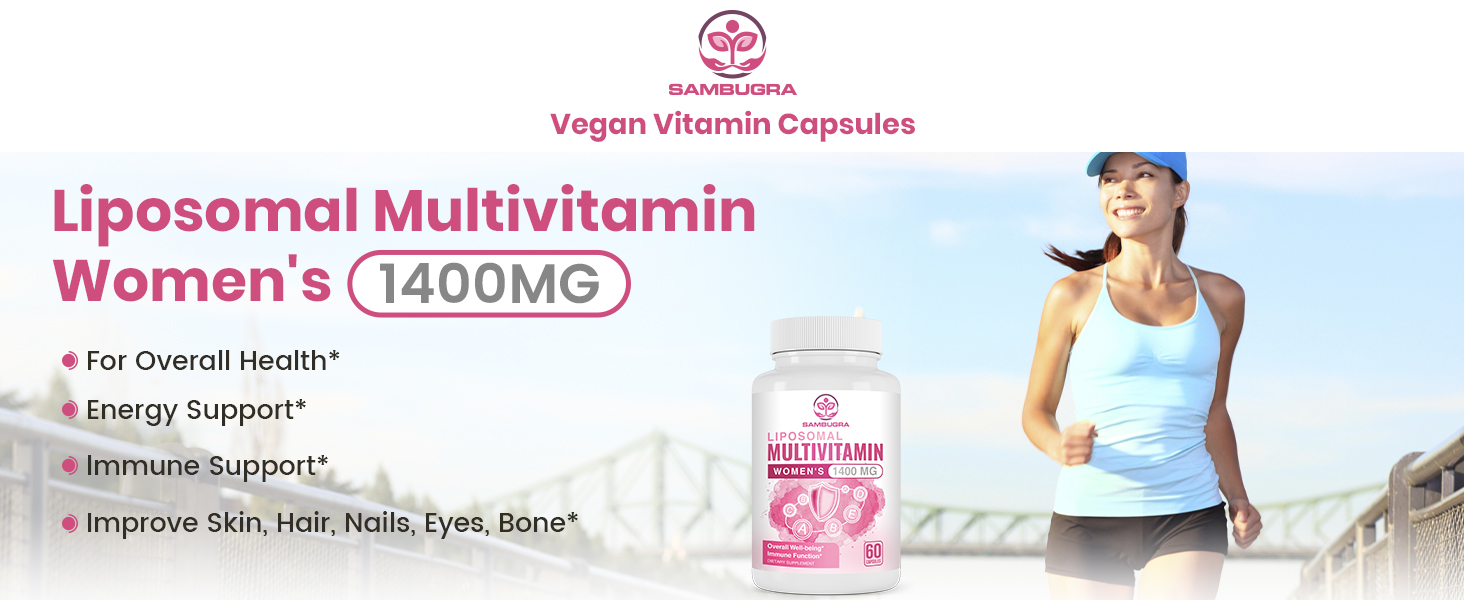 Liposomal Multivitamin for Women 1400MG
