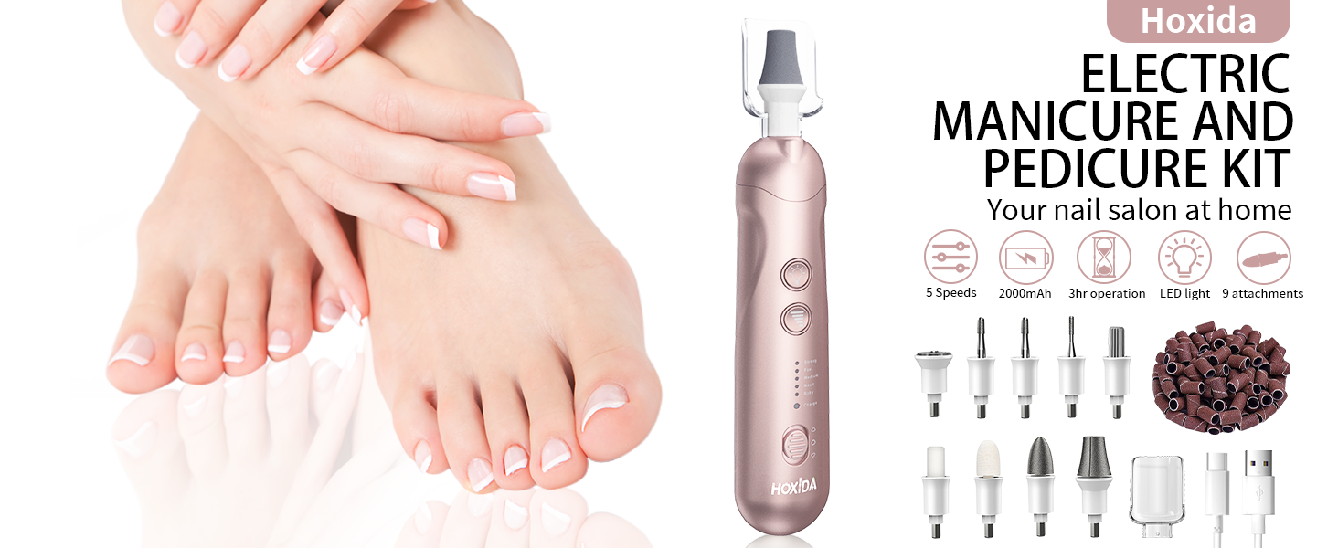 Professional Manicure Pedicure Kit