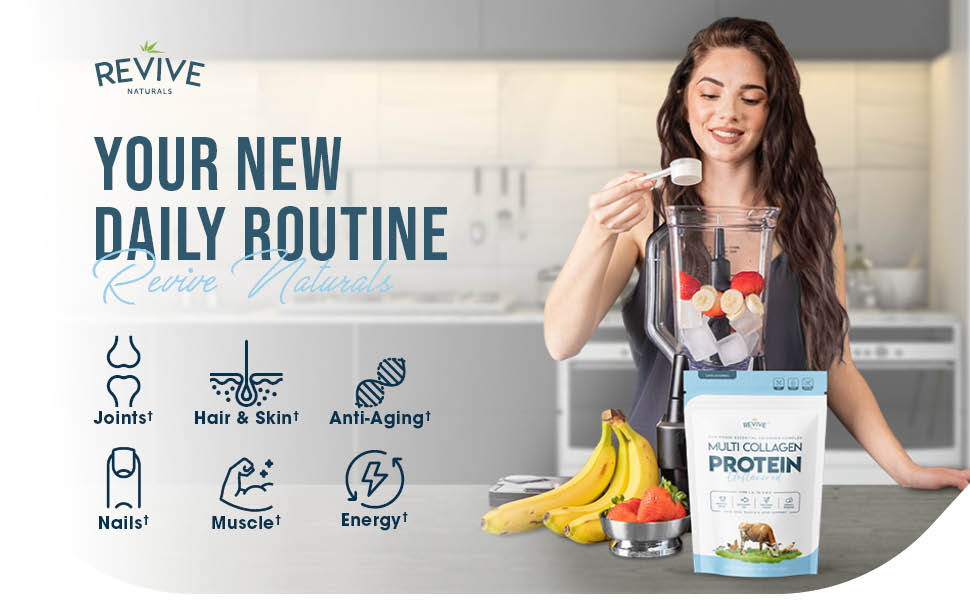 Multi Collagen 1lb revive nature