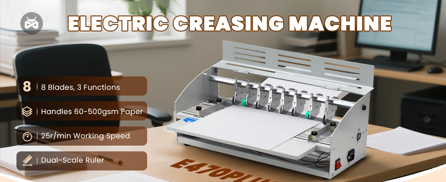 electric creasing machine