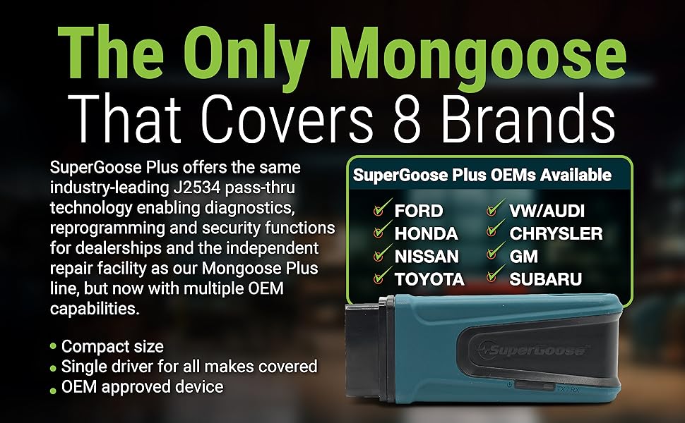 The Only Mongoose That Covers 8 Brands