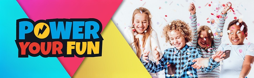 power your fun brand logo