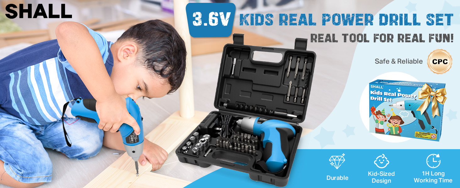 kids real power drill