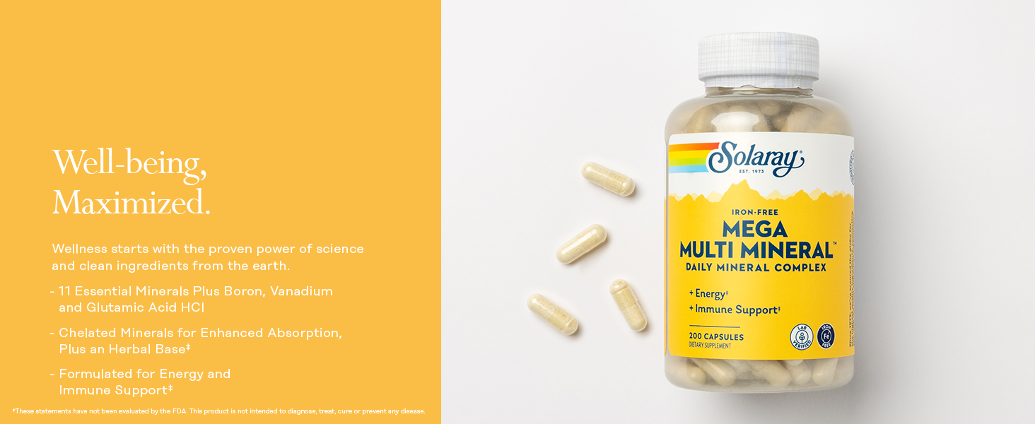 Iron-FreeMega Multi Mineral