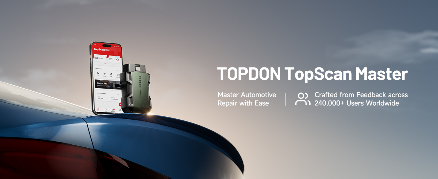 TOPDON TopScan Master OBD2 Scanner