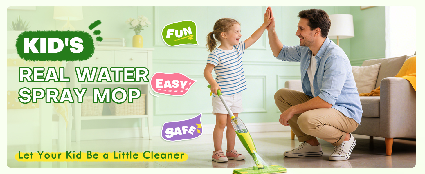 Toddler Spray Mop
