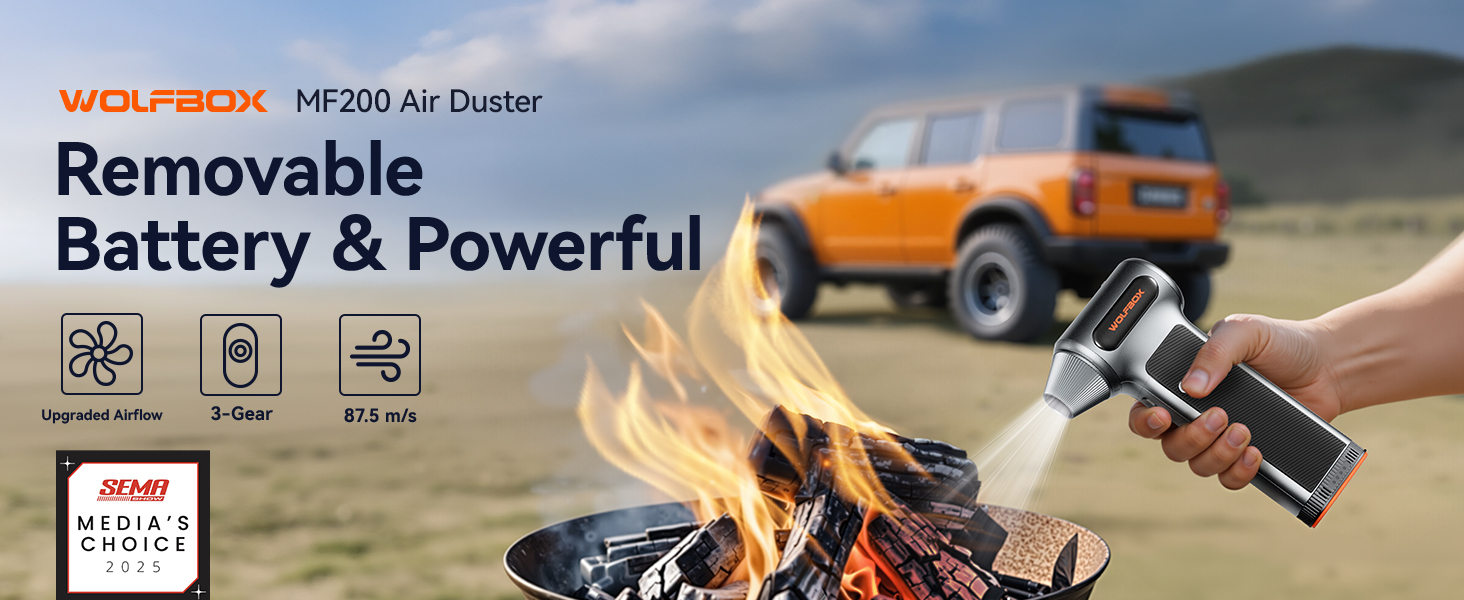 wolfbox compressed air duster, compressed air, air duster